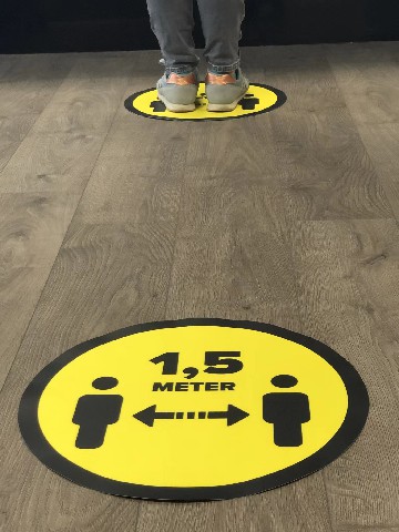 Printed Floor Sticker